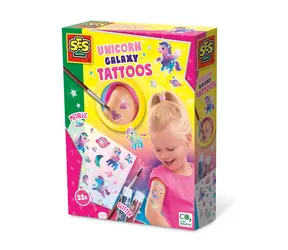 SES Galaxy - Tattoo Einhörner 32 Stück / ab 5 Jahren 