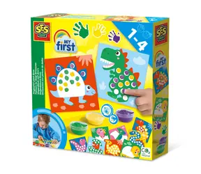 SES Fingerfarben - Färben Sie Ihren Dinosaurier / ab 1 Jahr 