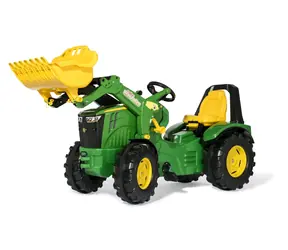 Rollytoys X-Trac John Deere Premium Trettraktor mit Frontlader / ab 3 Jahren 