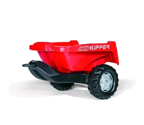 Rollytoys Traktorabdeckung KIPPER klein rot / ab 3 Jahren 