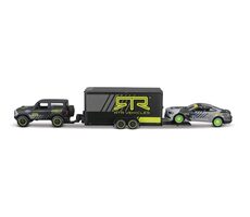 Maisto Design Team Haulers - 2021 Ford Bronco Autoanhänger - 2015 Ford Mustang GT / Maßstab 1:64 / 8 Jahre und älter 