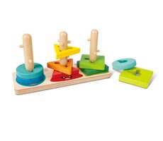 Hape Basic Formen auf dem Brett / ab 18 Monaten 