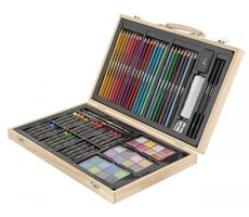 Mac Toys Creative Holzkiste, 79 Stück / ab 3 Jahren