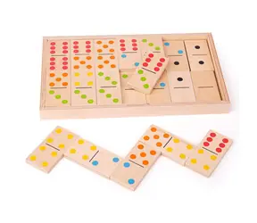 Bigjigs Toys Großer Holzdomino / ab 3 Jahren