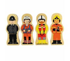 Bigjigs Toys Holzpuzzle Beruf / ab 2 Jahren