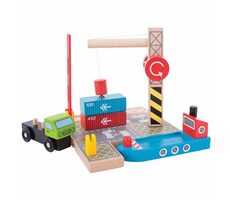 Bigjigs Rail Container-Umladestation / ab 3 Jahren