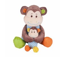Bigjigs Baby Monkey Cheeky groß / ab 0 Jahren