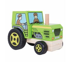 Bigjigs Baby auf den Traktor setzen / ab 12 Monaten