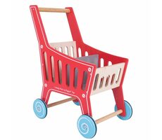 Bigjigs Toys Einkaufswagen aus Holz Supermarkt / ab 3 Jahren