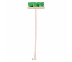 Bigjigs Toys Gartenbesen mit langem Stiel grün / ab 3 Jahren