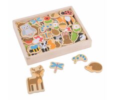 Bigjigs Toys Waldtier-Magnete / ab 3 Jahren