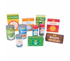 Bigjigs Toys Set mit verderblichen Lebensmitteln / ab 3 Jahren