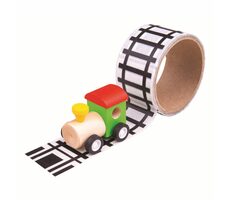 Bigjigs Toys Schienenklebeband mit Maschine / ab 3 Jahren