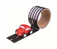 Bigjigs Toys Klebeband Reise mit Spielzeugauto / ab 3 Jahren