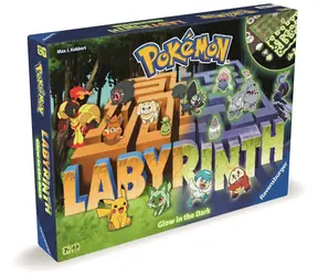 Ravensburger Labyrinth Pokémon Night Edition / Spieldauer: 20 Minuten / Anzahl der Spieler: 2-4 / ab 7 Jahren