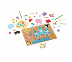 Bigjigs Toys Kreatives Hämmerspiel Leben im Meer / ab 4 Jahren