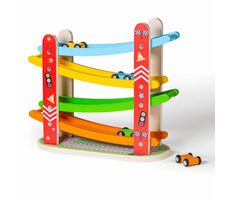 Bigjigs Toys Autorennbahn aus Holz