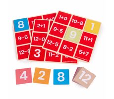 Bigjigs Toys Mathe-Bingo Addition und Subtraktion / ab 3 Jahren