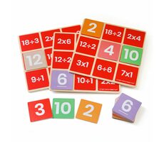 Bigjigs Toys Mathe-Bingo Multiplikation und Division / ab 3 Jahren