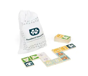 Bigjigs Toys Domino-Waldtiere / ab 2 Jahren