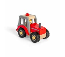 Bigjigs Toys Traktor rot / ab 12 Monaten