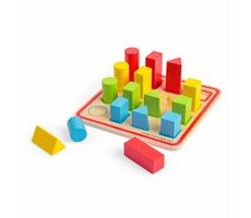 Bigjigs Toys Bunte Einsatzformen / ab 1 Jahr