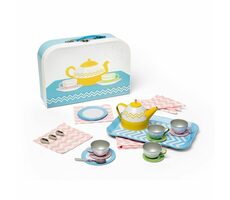 Bigjigs Toys Teeservice im Koffer / ab 3 Jahren