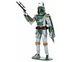 Metal Earth 3D Puzzle Star Wars: Boba Fett / 123 Teile / ab 14 Jahren