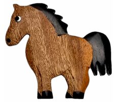 2Kids Toys Holzmagnet großes Pferd