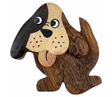 2Kids Toys Holzmagnet großer Hund