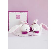 Doudou Geschenkset - Set Hasenrasselstiefel 6-12 Monate