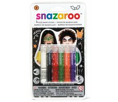 SNAZAROO Gesichts- und Körperfarben-Set in Stäbchen Halloween 6 Stück / ab 3 Jahren