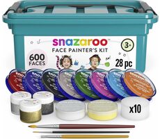 SNAZAROO Gesichtsbemalungsset - Kit 28 Teile / ab 3 Jahren 