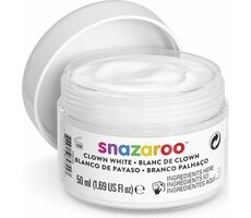SNAZAROO Gesichtsfarbe Clown weiß 50ml