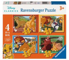 Ravensburger Disney: Der König der Löwen 4 in 1 / ab 3 Jahren