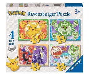 Ravensburger Pokemon 4 in 1 / 19 x 14 cm / ab 3 Jahren