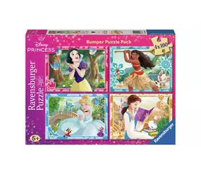 Ravensburger Disney: Prinzessinnen / 4x100 Teile / ab 5 Jahren