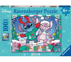 Ravensburger Disney: Stitch at Christmas / 100 Teile / ab 6 Jahren