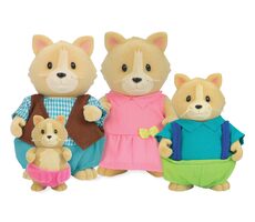 Li'l Woodzeez Whiskerelli Katzenfamilie / ab 3 Jahren