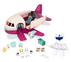 Li'l Woodzeez Flugzeug mit Zubehör / ab 3 Jahren