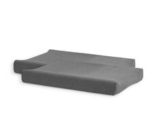 Jollein Wickelauflagenbezug 50x70cm 2 Frottee Storm Grey / ab 6 Monaten