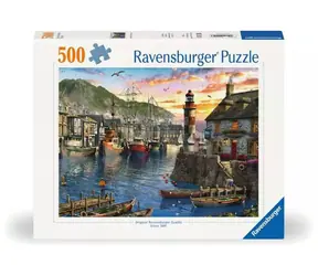 Ravensburger Sonnenaufgang im Hafen / 500 Stück / ab 12 Jahren
