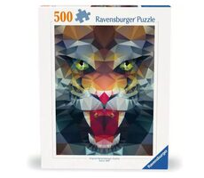 Ravensburger Polygonaler Löwe / 500 Teile / ab 12 Jahren