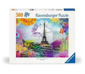 Ravensburger Postkarte aus Paris / 500 Stück / ab 12 Jahren