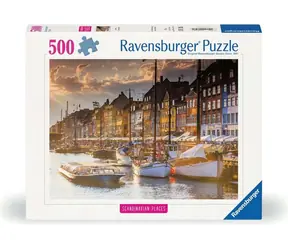 Ravensburger Skandinavien: Sonnenuntergang in Kopenhagen / 500 Teile / ab 12 Jahren