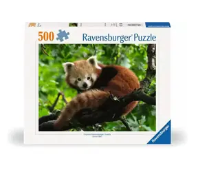 Ravensburger Panda rot / 500 Stück / ab 12 Jahren