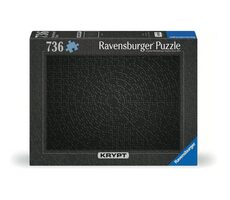 Ravensburger Krypta-Puzzle: Schwarz / 736 Teile / ab 14 Jahren