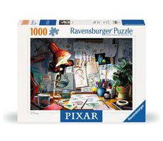 Ravensburger Disney Pixar: Künstlertisch / 1000 Teile / ab 14 Jahren