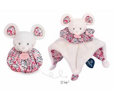 Doudou Muchláček Maus rosa 3in1 / ab 0 Jahren