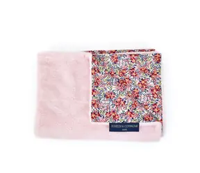Doudou Plüsch-Babydecke Boh'aime 70 x 100 cm rosa / ab 0 Jahren